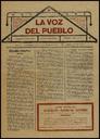[Ejemplar] Voz del Pueblo, La (Abarán). 31/3/1929.