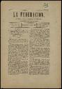 [Ejemplar] Federación, La (Murcia). 10/9/1882.