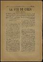 [Issue] Voz de Cieza, La (Cieza). 31/5/1896.