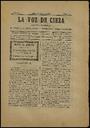 [Ejemplar] Voz de Cieza, La (Cieza). 28/2/1897.