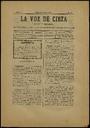 [Ejemplar] Voz de Cieza, La (Cieza). 21/3/1897.