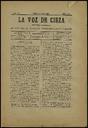 [Issue] Voz de Cieza, La (Cieza). 2/5/1897.