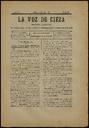 [Ejemplar] Voz de Cieza, La (Cieza). 8/8/1897.