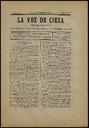 [Ejemplar] Voz de Cieza, La (Cieza). 19/9/1897.