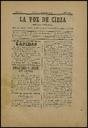 [Issue] Voz de Cieza, La (Cieza). 31/10/1897.