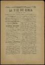 [Issue] Voz de Cieza, La (Cieza). 25/3/1900.