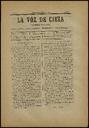 [Ejemplar] Voz de Cieza, La (Cieza). 13/5/1900.