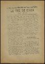 [Issue] Voz de Cieza, La (Cieza). 20/5/1900.
