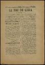 [Issue] Voz de Cieza, La (Cieza). 1/7/1900.