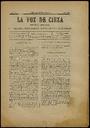 [Ejemplar] Voz de Cieza, La (Cieza). 28/8/1900.