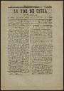 [Ejemplar] Voz de Cieza, La (Cieza). 28/4/1901.