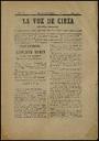 [Issue] Voz de Cieza, La (Cieza). 24/11/1901.