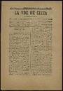 [Issue] Voz de Cieza, La (Cieza). 5/1/1902.