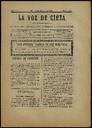 [Issue] Voz de Cieza, La (Cieza). 22/6/1902.