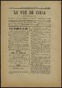 [Issue] Voz de Cieza, La (Cieza). 5/2/1905.