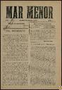 [Issue] Mar Menor (San Javier). 18/12/1927.