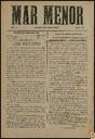 [Ejemplar] Mar Menor (San Javier). 22/1/1928.