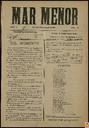 [Issue] Mar Menor (San Javier). 19/8/1928.