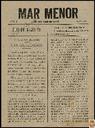 [Issue] Mar Menor (San Javier). 5/9/1928.