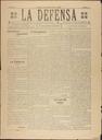 [Issue] Defensa, La (Totana). 15/9/1916.
