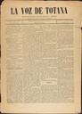 [Issue] Voz de Totana, La (Totana). 7/7/1889.