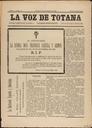 [Ejemplar] Voz de Totana, La (Totana). 19/12/1889.