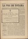 [Ejemplar] Voz de Totana, La (Totana). 24/12/1889.