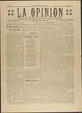 [Title] Opinión, La (Totana). 19/3–19/4/1923.