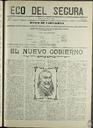 [Issue] Eco del Segura (Cieza). 24/10/1909.